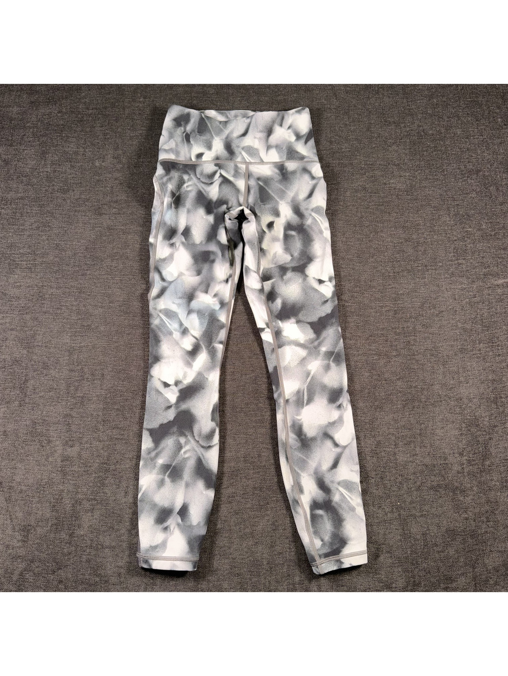 Lululemon Train Times Leggings Size 4 Blush Blossom Alpine White Black
